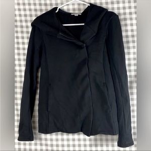 Standard James Perse Black Hooded Jacket